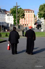 2013 Lourdes Pilgrimage - SUNDAY Cardinal Dolan Presents Malades Medals Pius X (20/71)